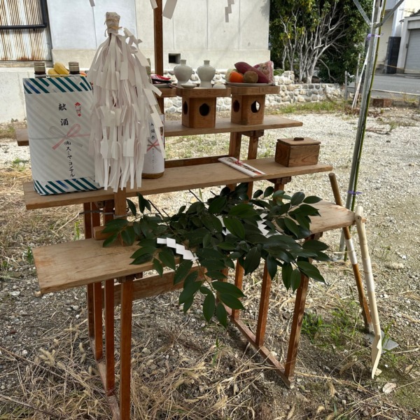 地鎮祭/北区紫竹牛若町 サムネイル画像